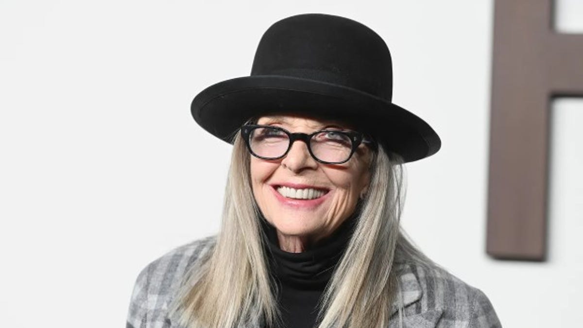 Diane Keaton smiling