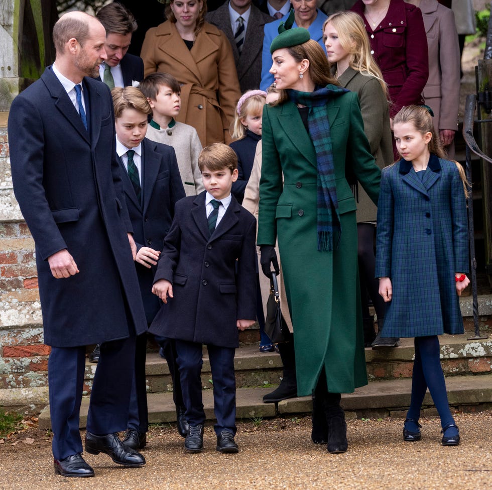 The British Royal Family Attend The Christmas Morning Service