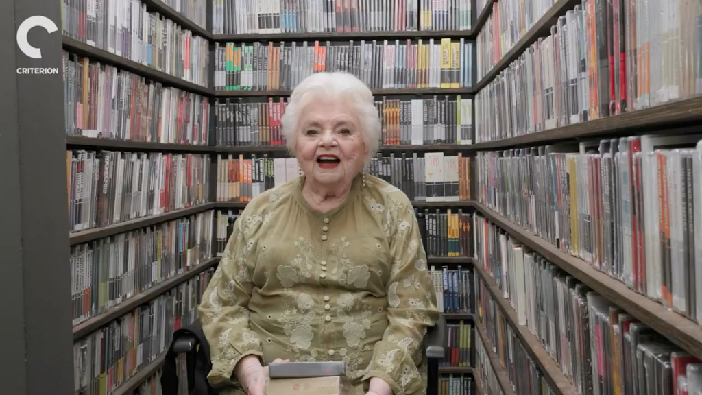 June Squibb visits The Criterion Closet.