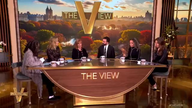 NYC mayoral candidate Zohran Mamdani joins The View, host grills him for calling Israel an apartheid state. The audience applauds when Zohran calls out the genocide in response.