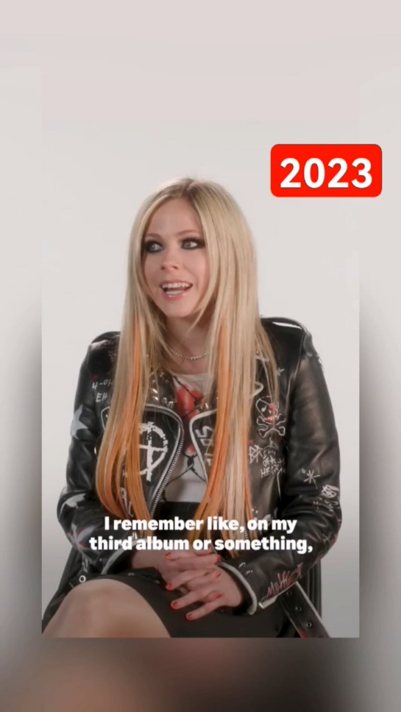 Avril Lavigne's reaction on being banned from TRL in 2004