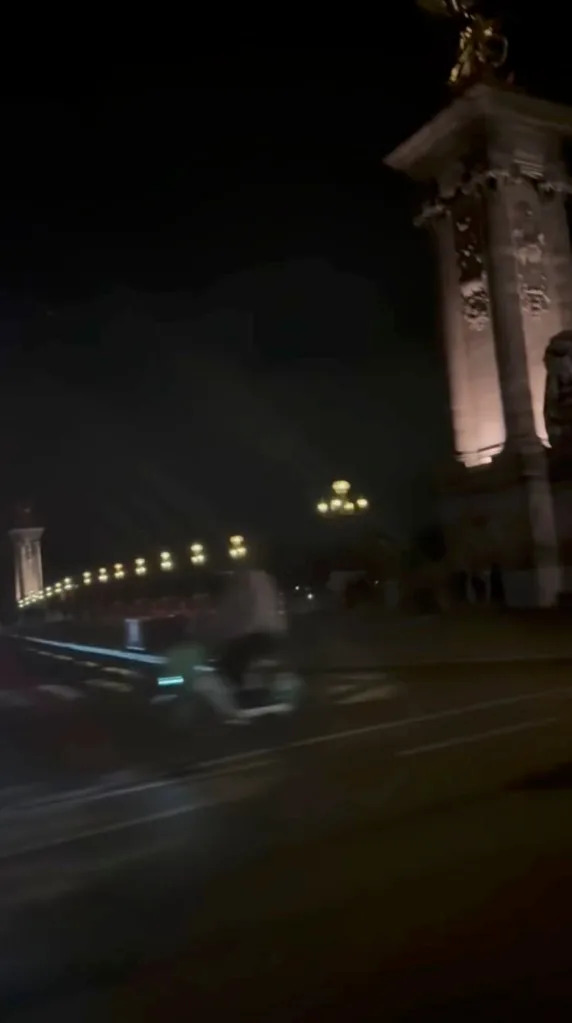 Meghan Markle filming bridges in Paris in her video. Meghan Markle/Instagram