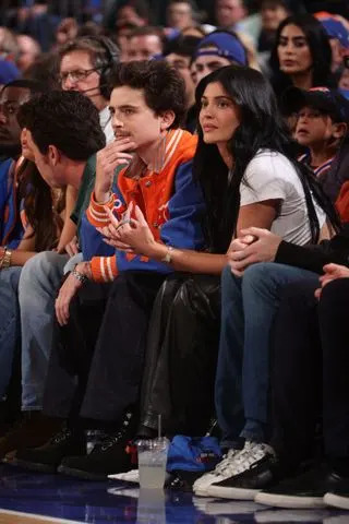 Getty Images Kylie Jenner and Timothée Chalamet on May 29, 2025.