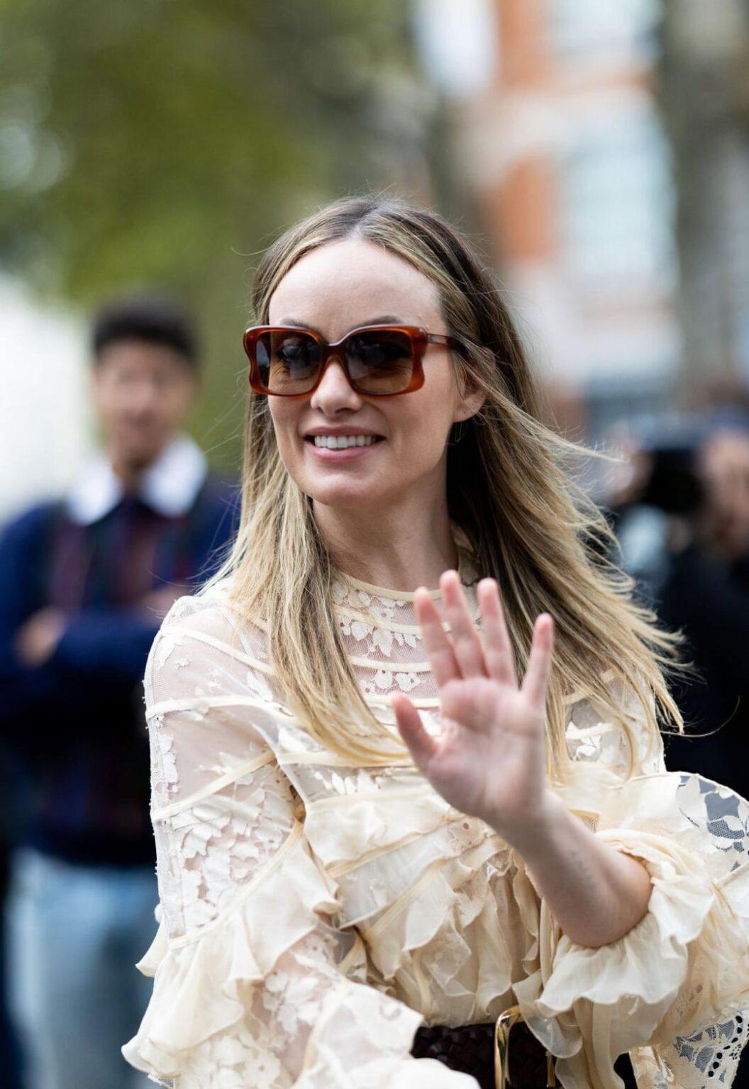 Olivia Wilde, Zimmermann show during Paris Fashion Week, Oct 6 2025