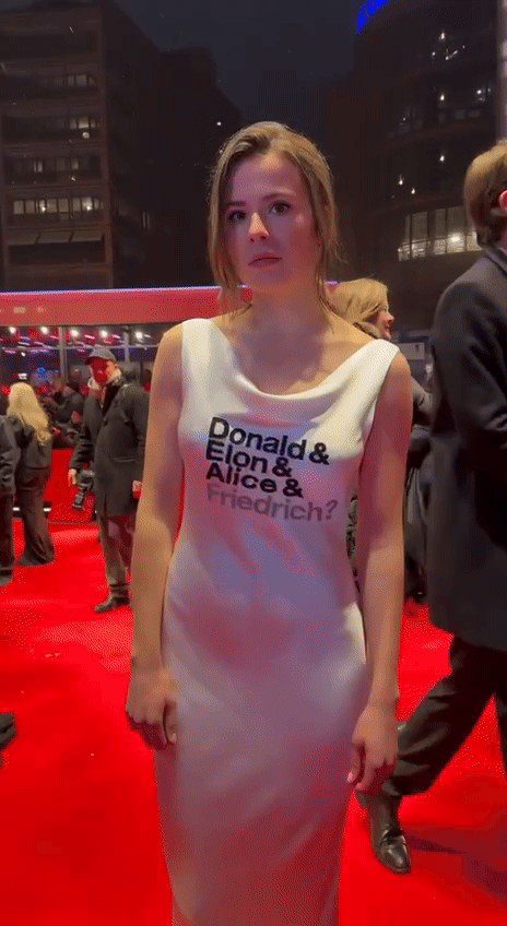 German Activist Luisa Neubauer - Berlinale 2025