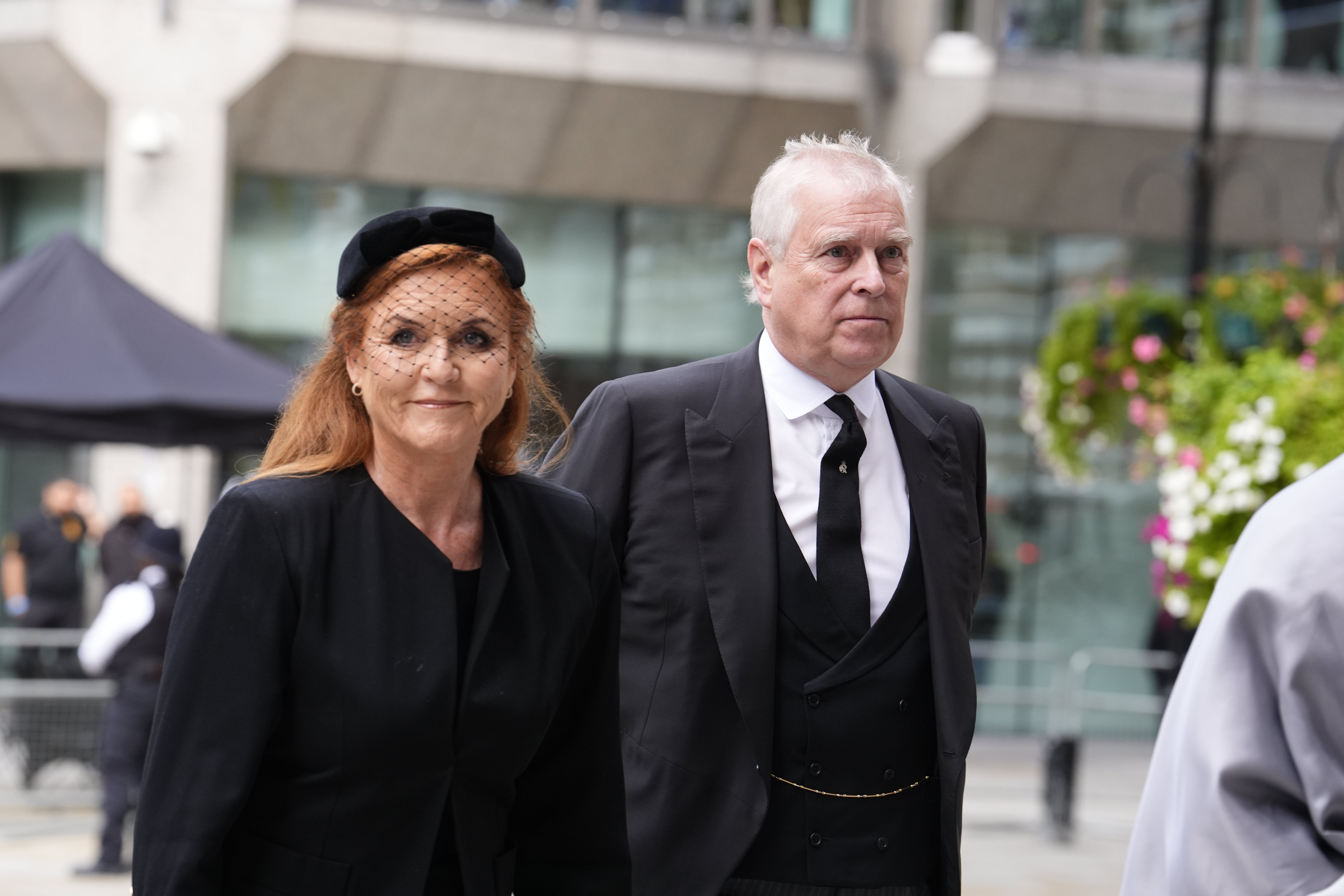 Prince Andrew lives with his former wife Sarah Ferguson at Royal Lodge