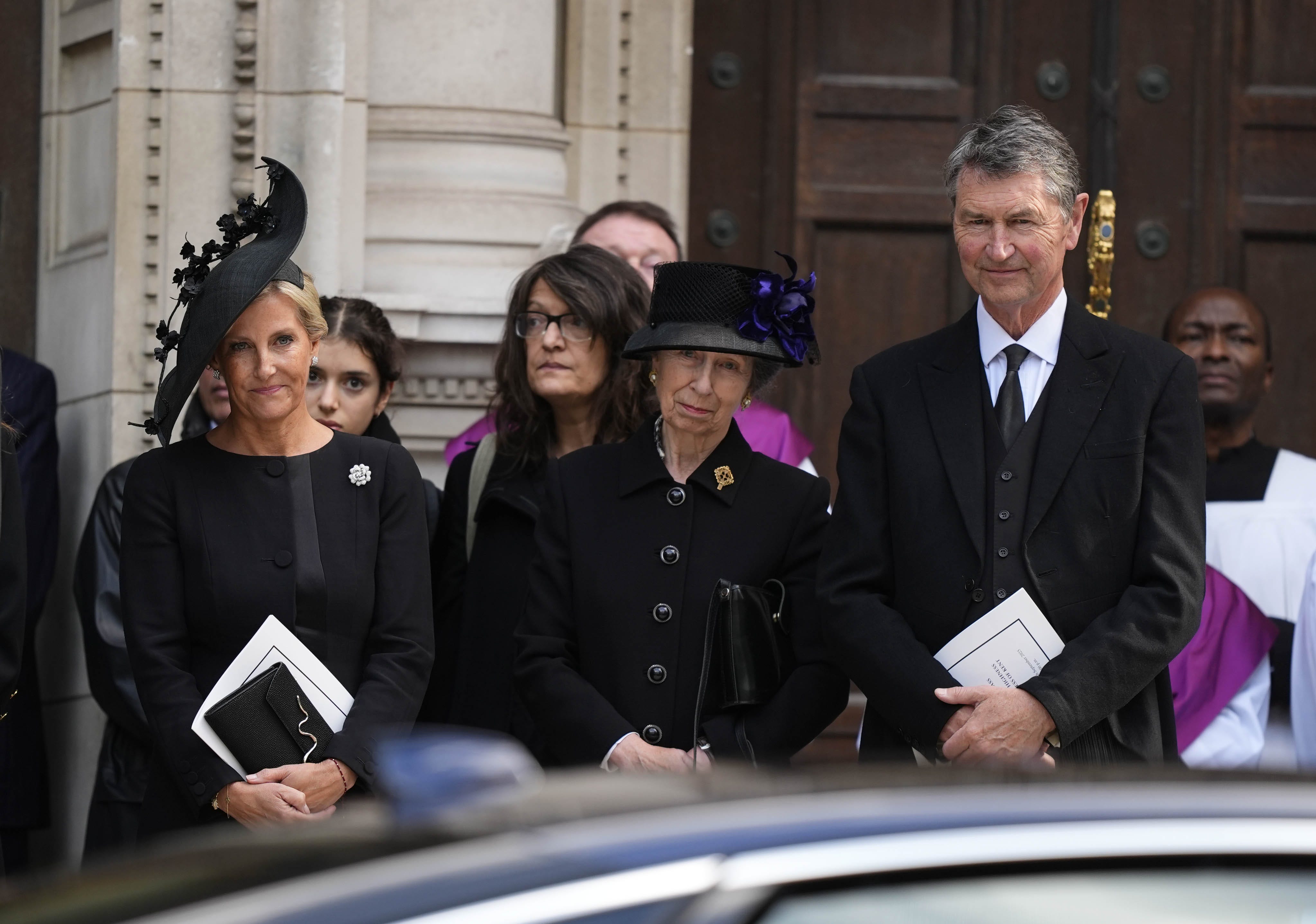 The Funeral Of The Duchess Of Kent