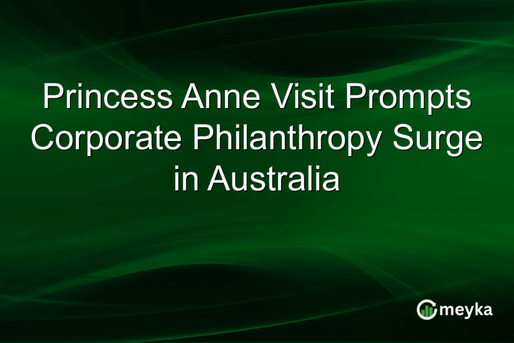 Princess Anne Visit Prompts Corporate Philanthropy Surge in Australia Princess Anne Visit Prompts Corporate Philanthropy Surge in Australia