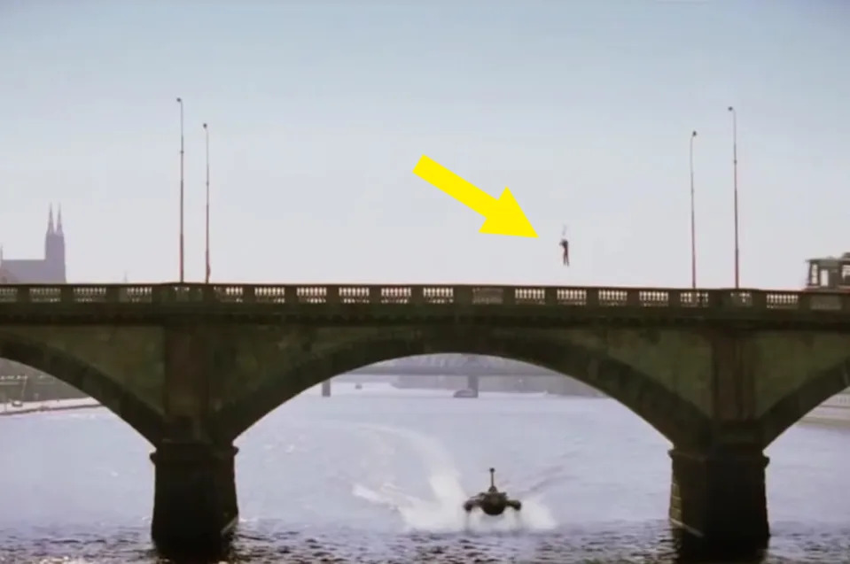 Scene with the stunt in "XXX."