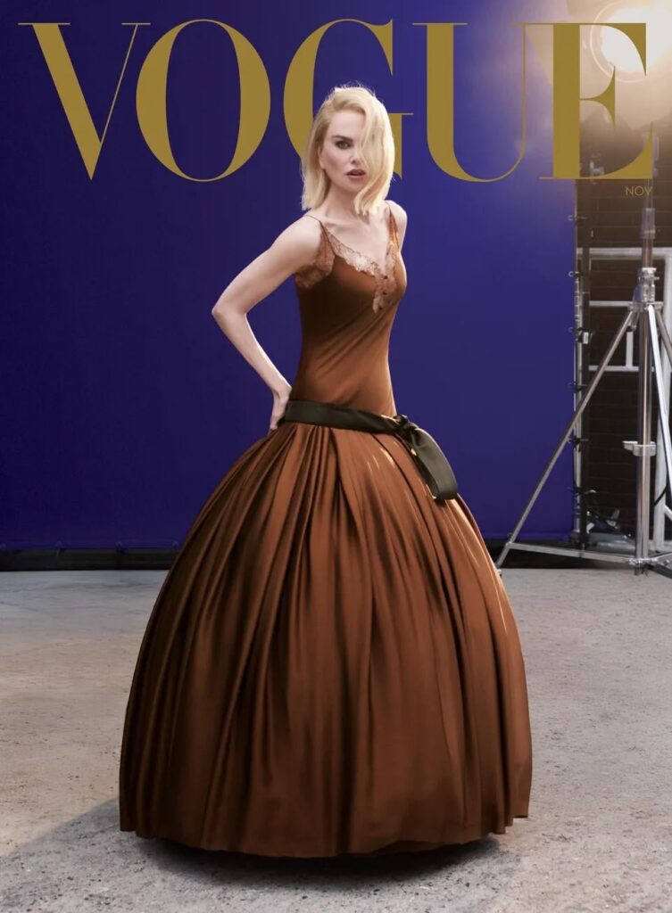 Nicole Kidman for Vogue's November issue
