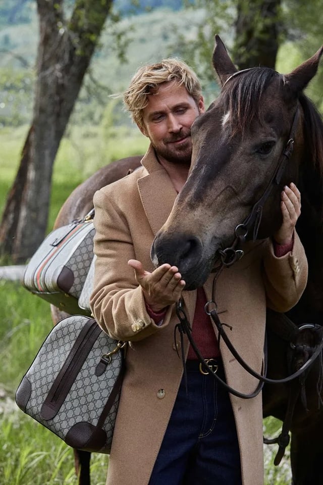 Ryan Gosling for Gucci & Eva Mendes for Stella McCartney