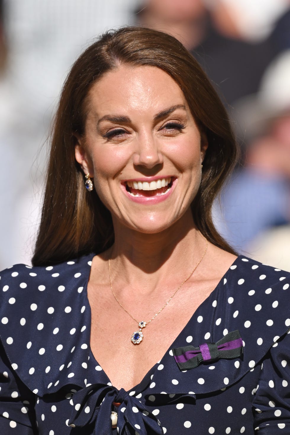 london, england july 10: catherine, duchess of cambridge attends the wimbledon mens singles final at the all england lawn tennis and croquet club on july 10, 2022 in london, england. (photo by karwai tang/wireimage)