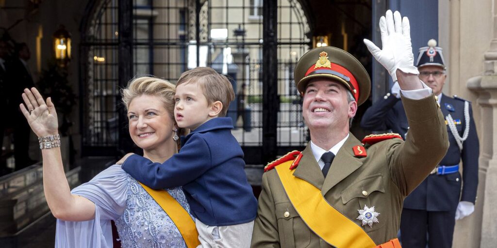 All the Photos of Grand Duke Henri of Luxembourg's Abdication