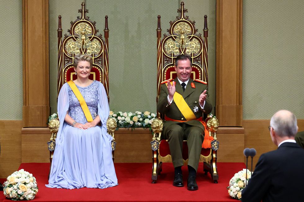 Grand Duke Guillaume and Hereditary Grand Duchess Stephanie