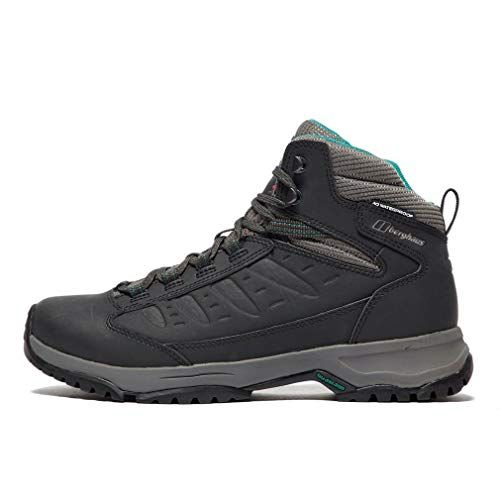 Berghaus Women's Expeditor Ridge 2.0 Waterproof Walking Boots | Breathable | Extra Cushion, Black/dark Grey, 6