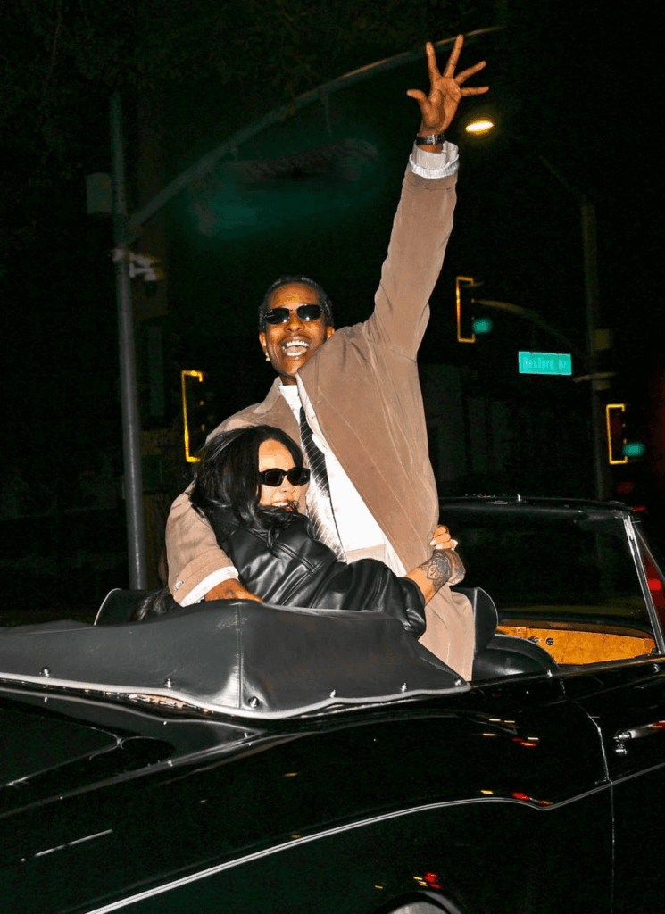 Rihanna & ASAP Rocky celebrated his 37th birthday in Hollywood last night ( October 3rd, 2025).