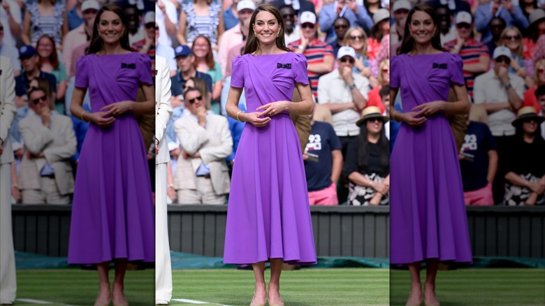 Kate Middleton attending the Wimbledon Games of 2024