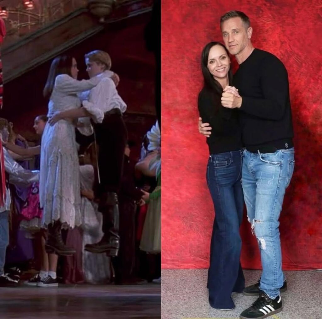Christina Ricci and Devon Sawa have a mini reunion at a fan event. Just in time for Casper 30th anniversary
