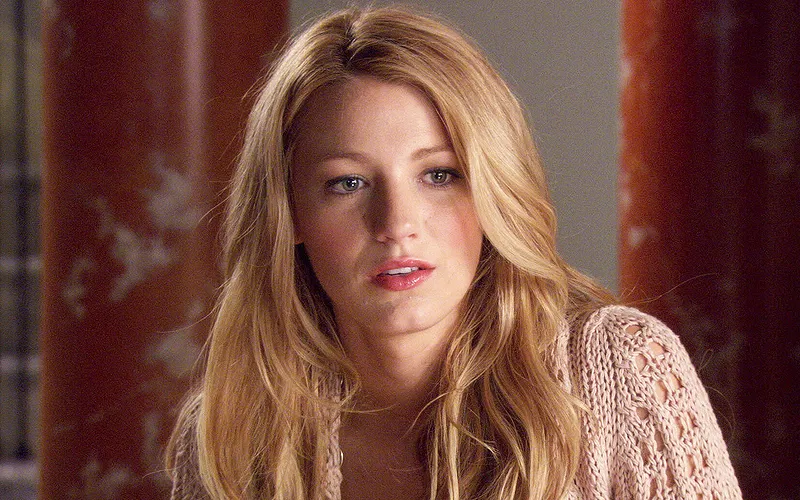 Blake Lively as Serena van der Woodsen in a still from Gossip Girl.