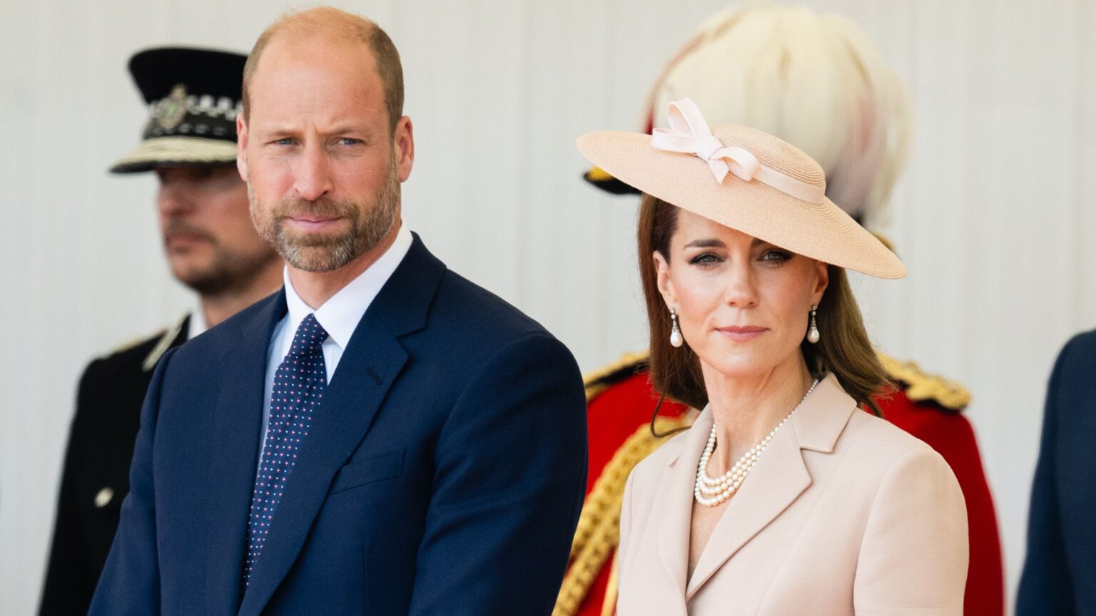 Prince William and Kate Middleton Are Enforcing a “Zero Tolerance” Policy WINDSOR, ENGLAND - JULY 08: Prince William, Prince of Wales and Catherine, Princess of Wales on the Royal Dais at Datchet Road on July 08, 2025 in Windsor, England. President Emmanuel Macron and Mrs Brigitte Macron visit the UK in the first visit State Visit made by France in 17 years. They are staying at Windsor Castle, hosted by King Charles III and Queen Camilla, and a banquet will be held there in their honour. The Macrons will visit Imperial College, and the President will address Parliament during his stay. (Photo by Samir Hussein/WireImage)