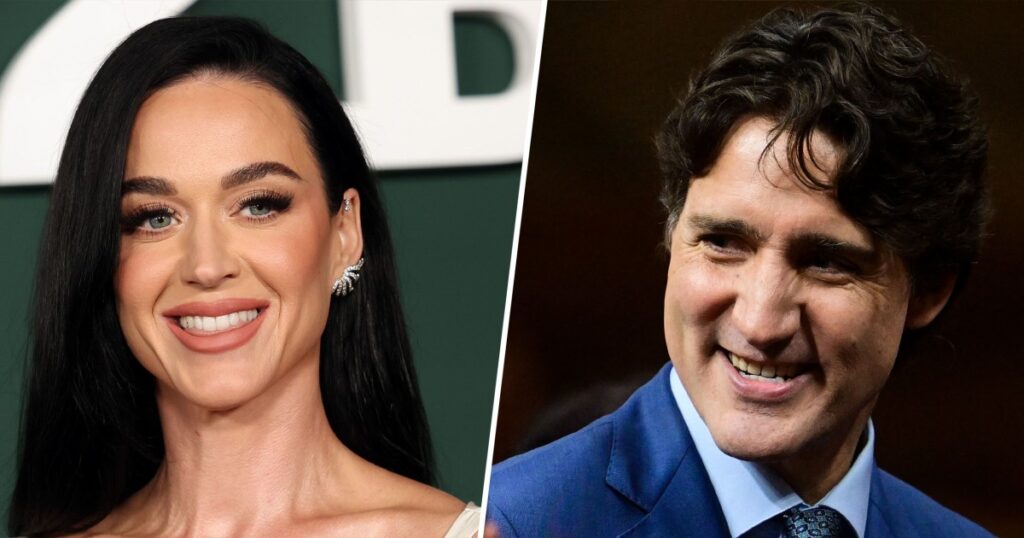 Katy Perry and Justin Trudeau Hold Hands Stepping out in Paris