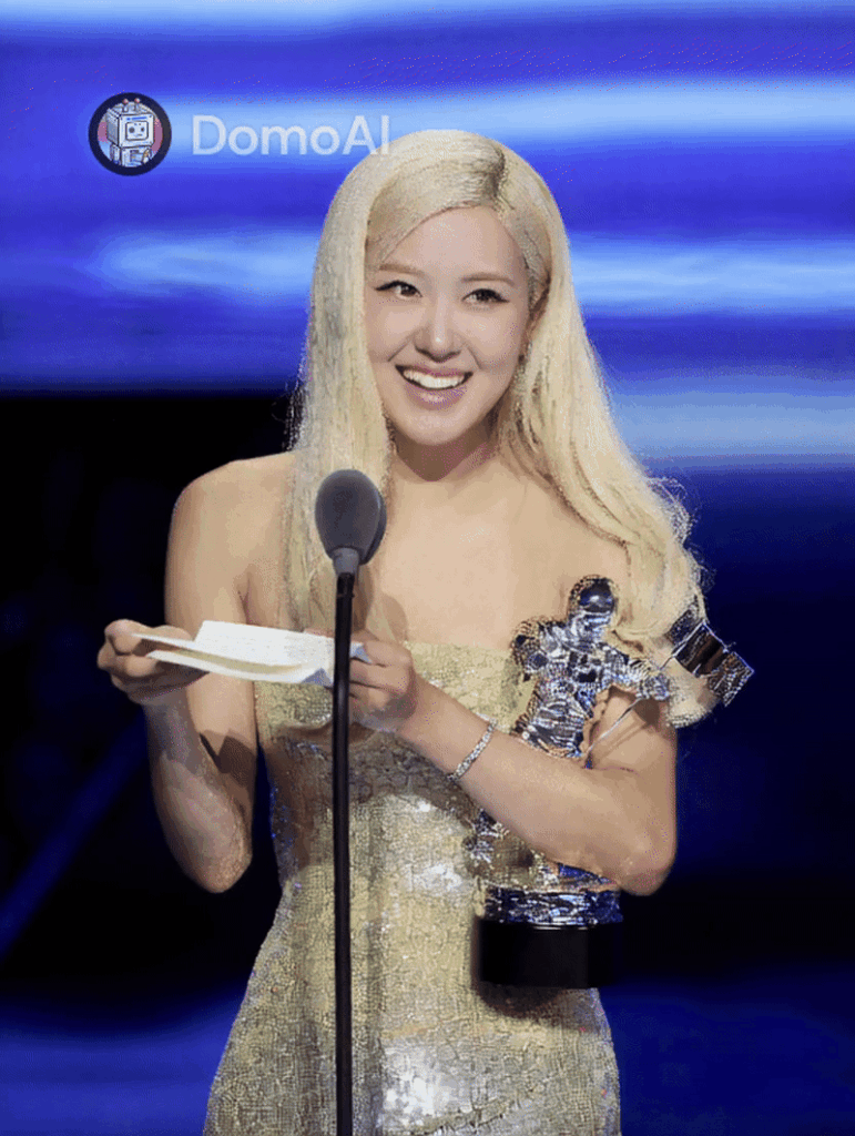 thoughts about rose winning the song of the year award in VMA