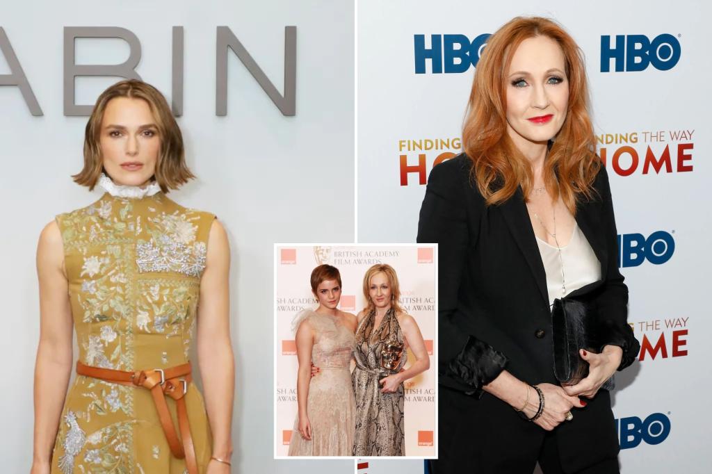 Keira Knightley responds to ‘Harry Potter’ audiobook boycott calls, expresses regret Keira Knightley responds to 'Harry Potter' audiobook boycott calls, expresses regret