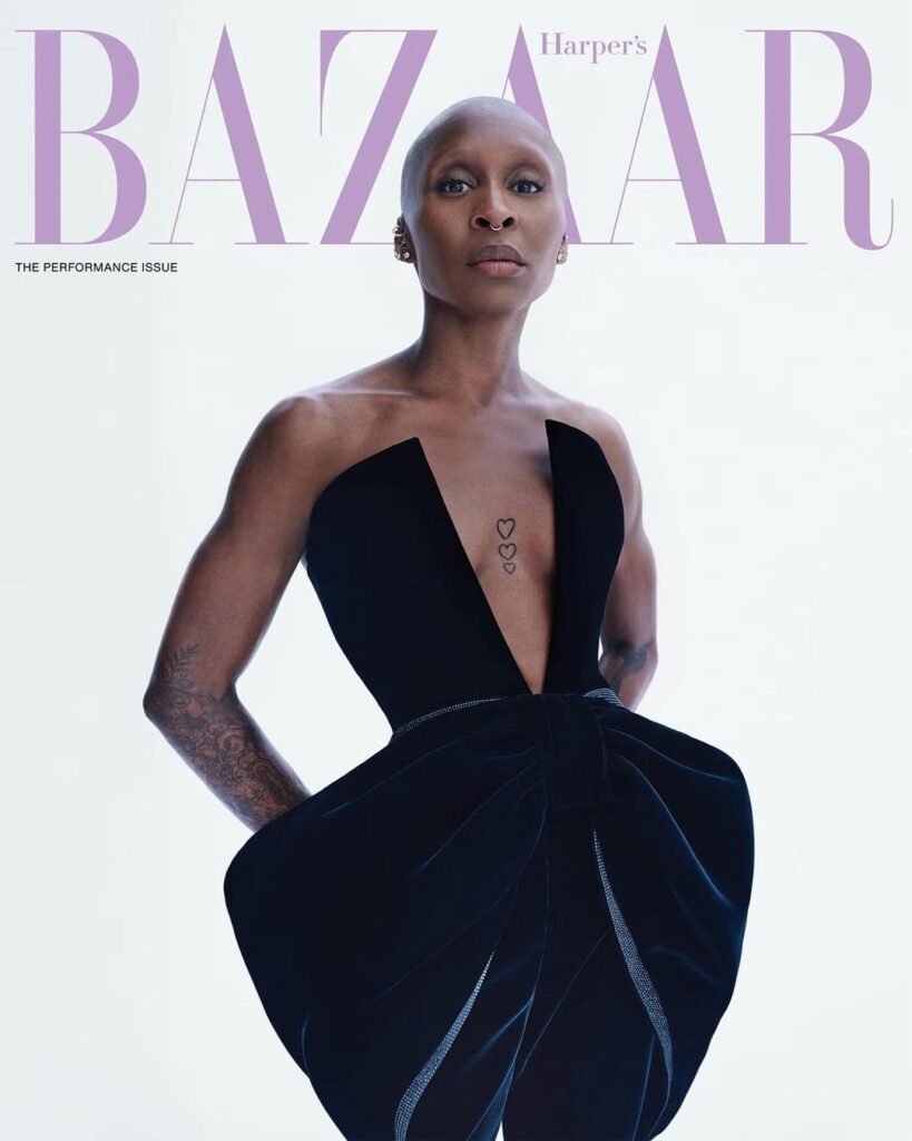 Cynthia Erivo for Harper's Bazaar