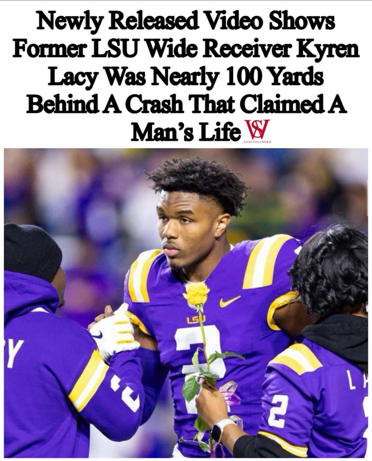 Kyren Lacy Dies by Suicide Following Legal Charges; New Footage Questions Eyewitness Reports Kyren Lacy Dies by Suicide Following Legal Charges; New Footage Questions Eyewitness Reports