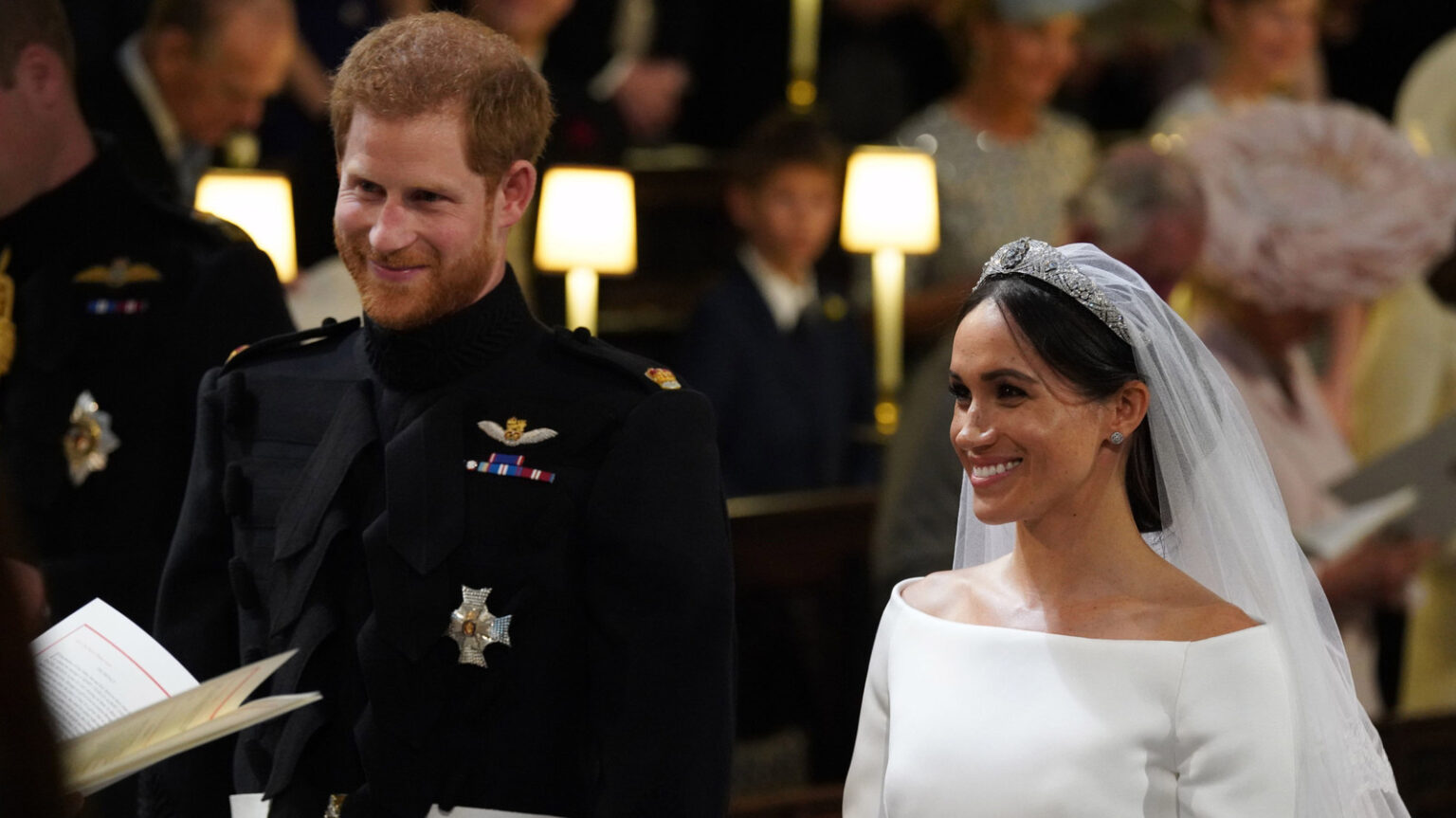 The Royals' Body Language At Harry & Meghan's Wedding Said It All