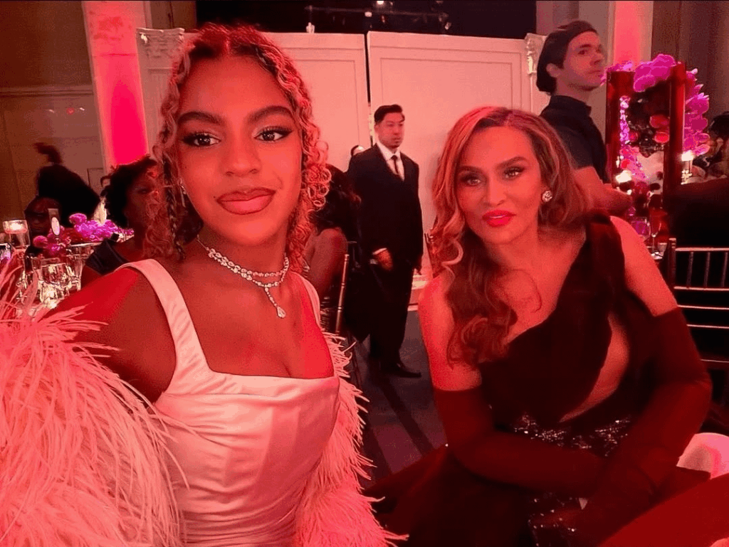 Beyonce on Instagram: "Congrats Mom on your philanthropy award at the Angel Ball tonight ❤️"