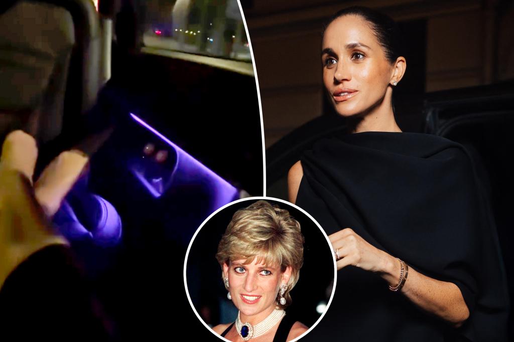 ‘Insensitive’ Meghan Markle lounges with feet up near Princess Diana’s crash site ‘Insensitive’ Meghan Markle lounges with feet up near Princess Diana’s crash site