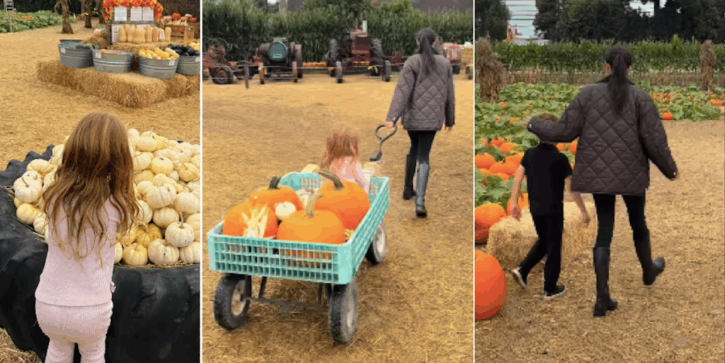 Meghan Markle Shares Pumpkin Picking Day With Prince Harry, Archie, and Lili Meghan Markle Shares Pumpkin Picking Day With Prince Harry, Archie, and Lili