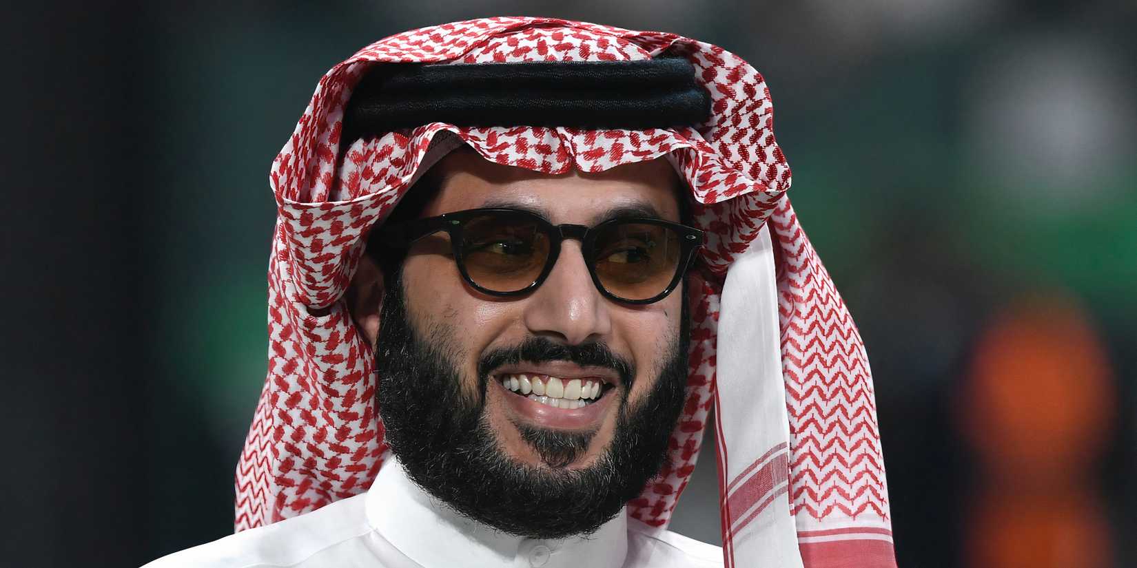 Turki Alalshikh smiling