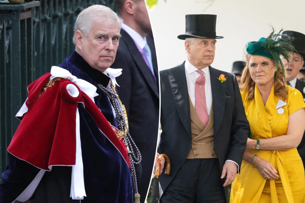 Sarah Ferguson ‘standing by’ Prince Andrew after both lose titles Sarah Ferguson 'standing by' Prince Andrew after both lose titles