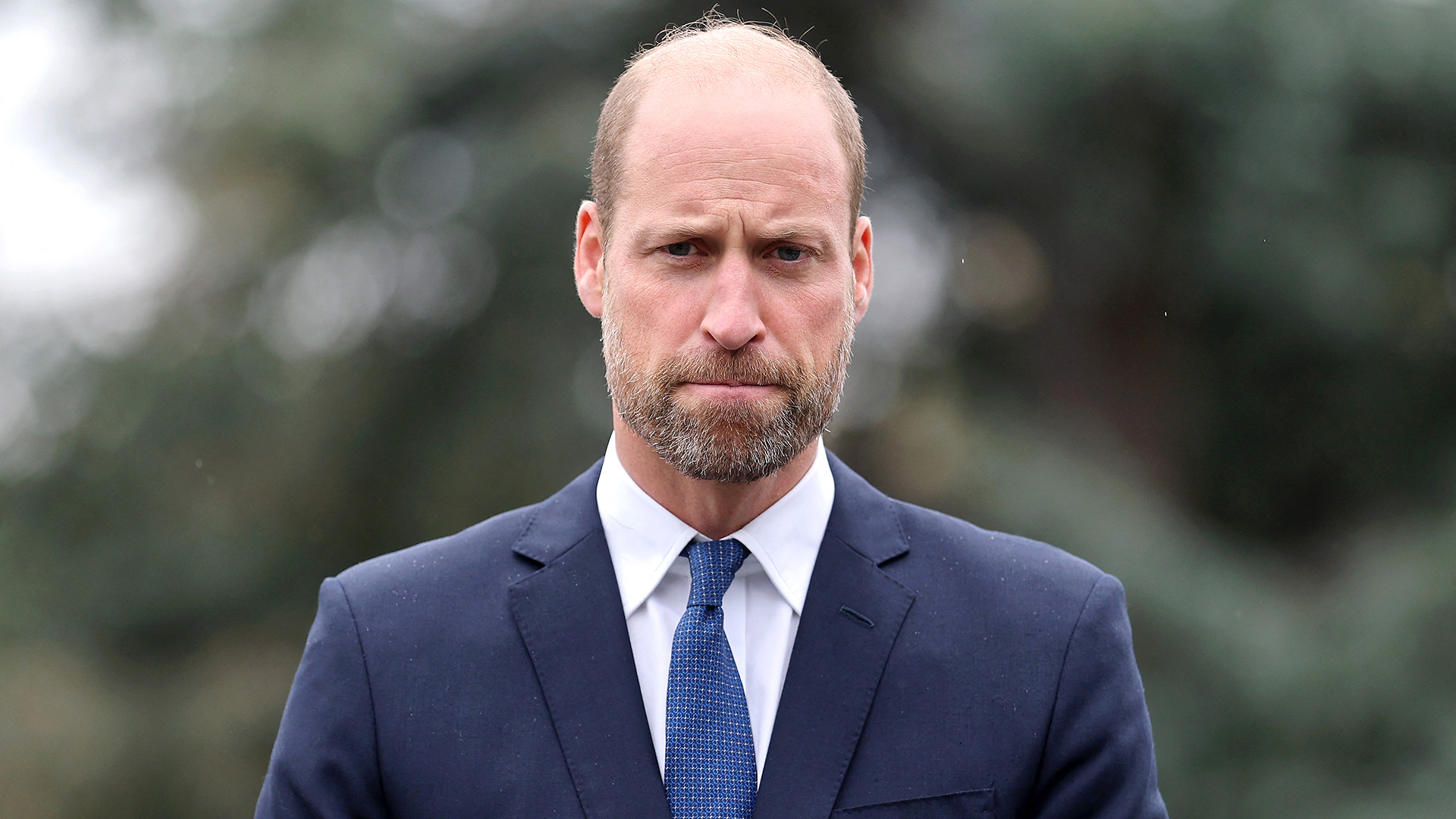 Britain's Prince William, Prince of Wales attends the launch of the Global Humanitarian Memorial in London on October 1, 2025. The Memorial, created by Michael Landy and the Humanitarian Memorial Committee, celebrates humanitarians across the world, and pays tribute to those who have lost their lives whilst delivering humanitarian aid. (Photo by Chris Jackson / POOL / AFP) (Photo by CHRIS JACKSON/POOL/AFP via Getty Images)