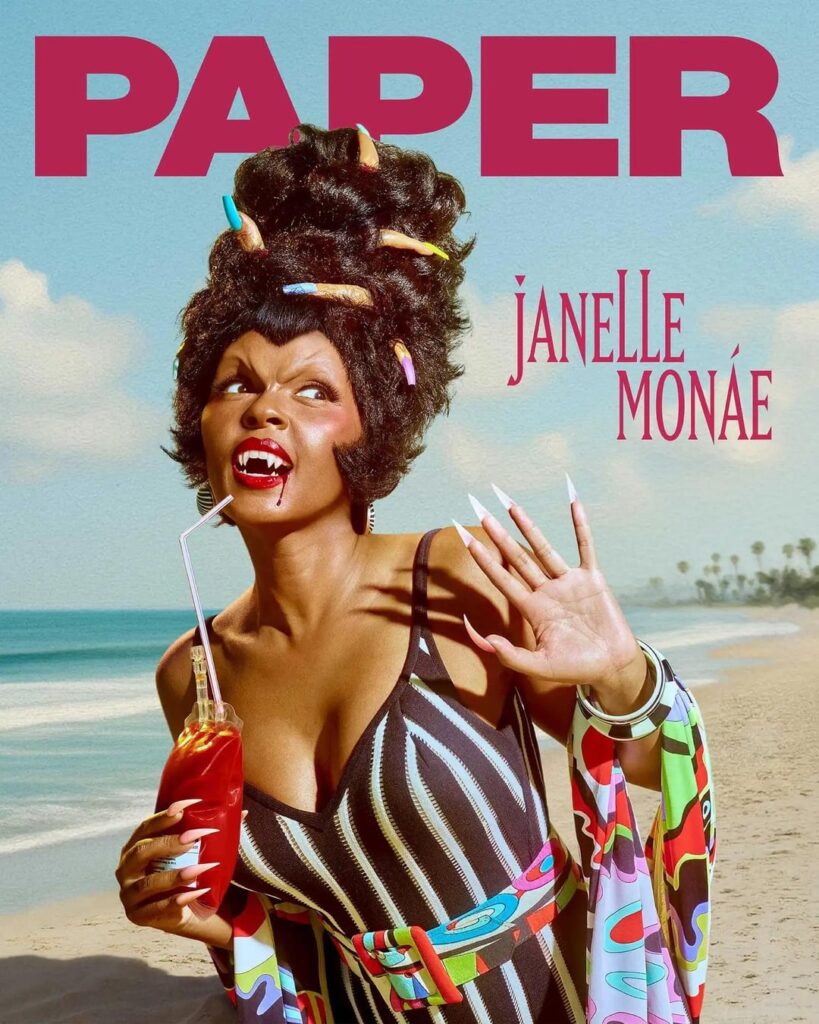 Janelle Monáe for Paper Magazine