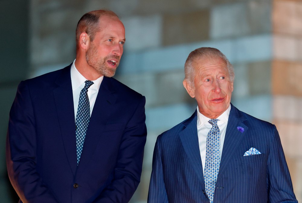 Prince William and King Charles