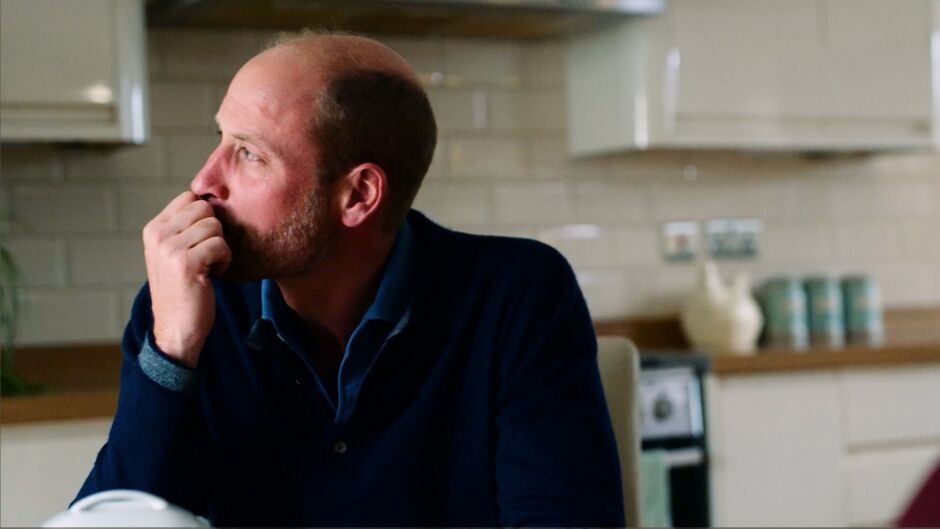 prince william fights back tears