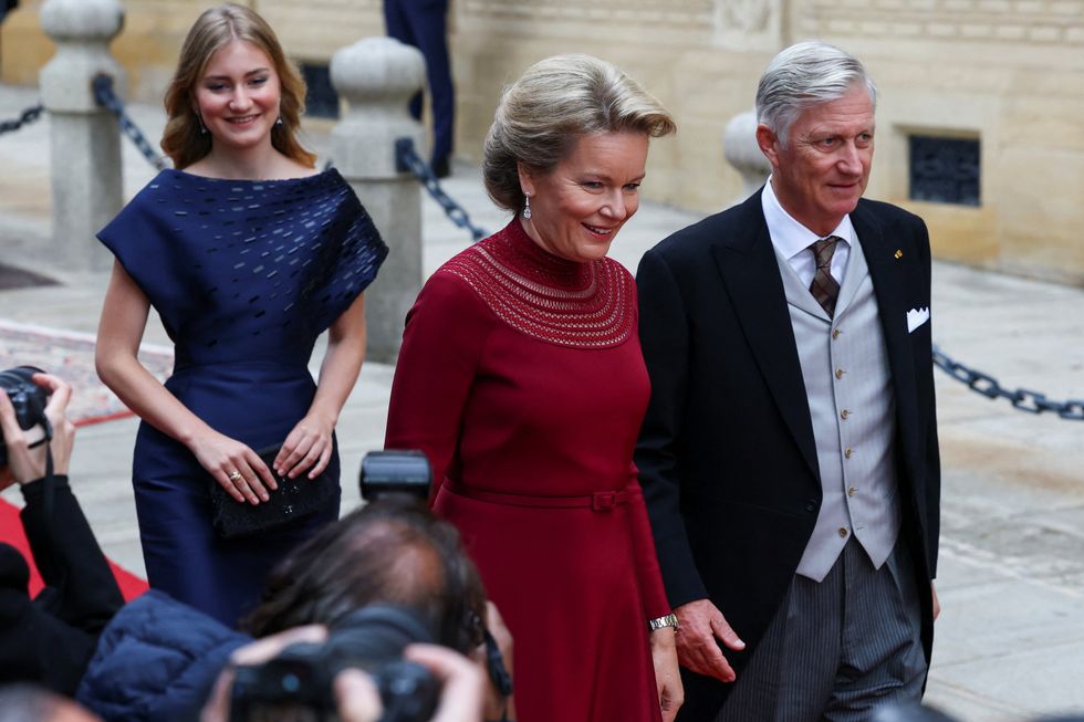 Princess Elisabeth, Queen Mathilde and King Philippe