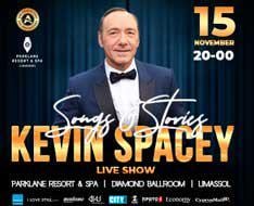 Kevin Spacey Live in Cyprus: Songs and Stories Experience
