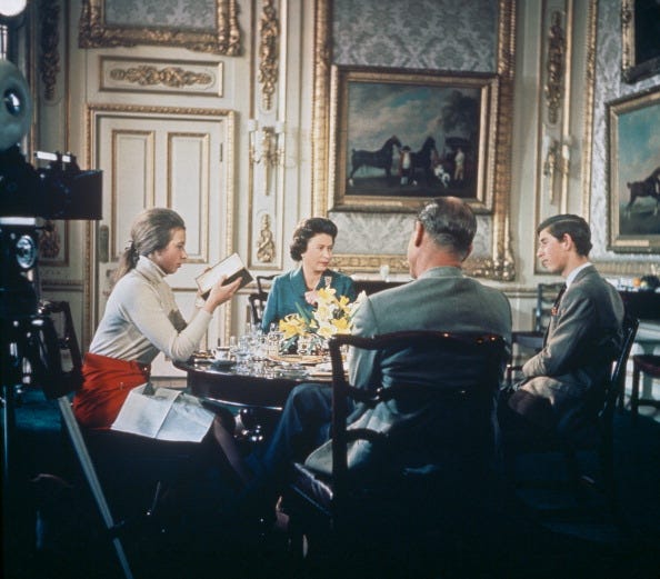 royal family lunch