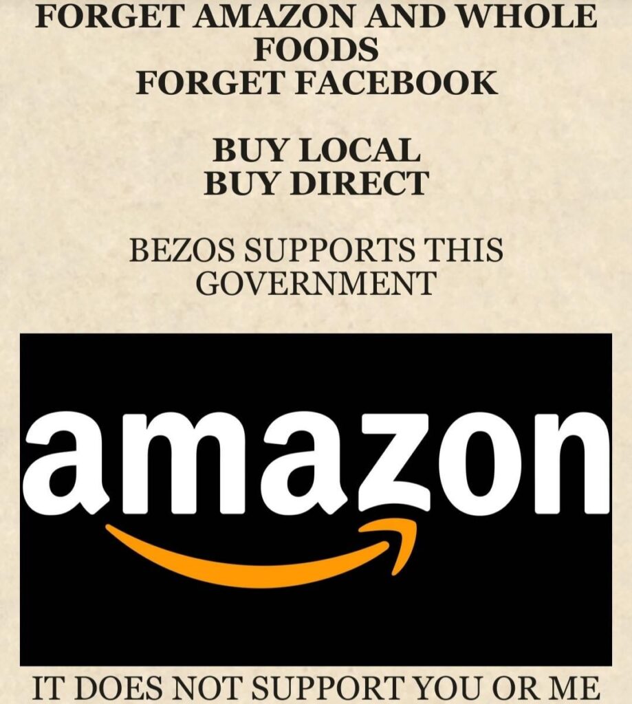 Neil Young calls for Amazon, Facebook and Whole Foods boycott: "Buy local, buy direct, Bezos supports this government."