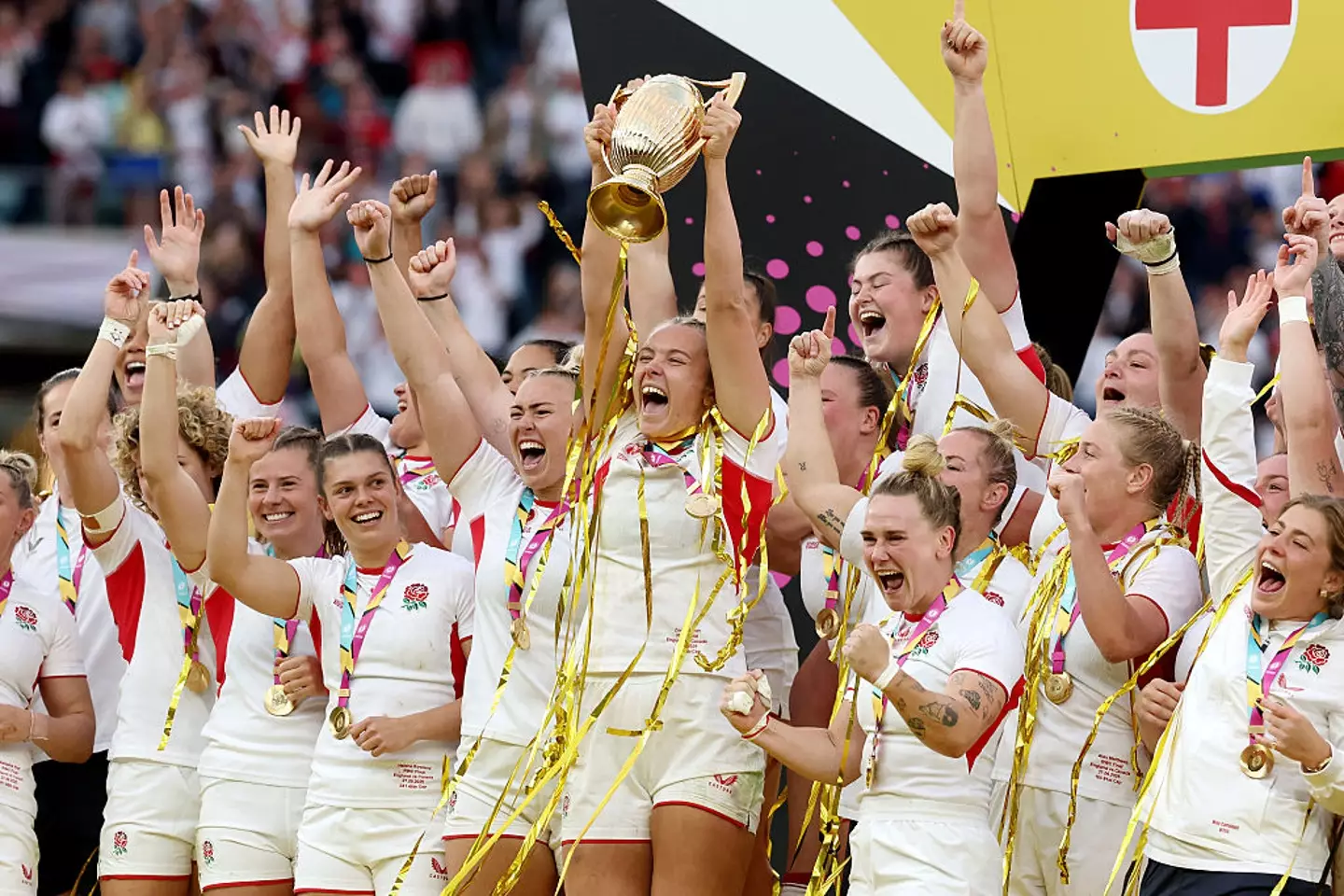 We're of course talking about England winning the Rugby World Cup over the weekend (David Rogers/Getty Images)