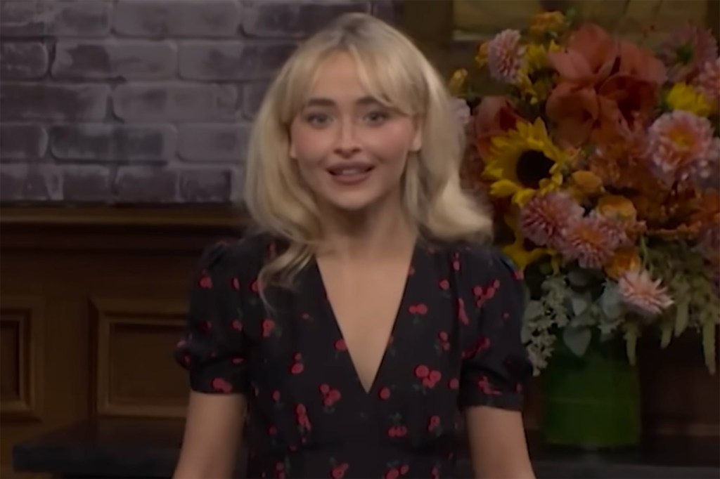 Sabrina Carpenter Looking For 'Tall, Plain Boyfriend' in Cut 'SNL' Bit