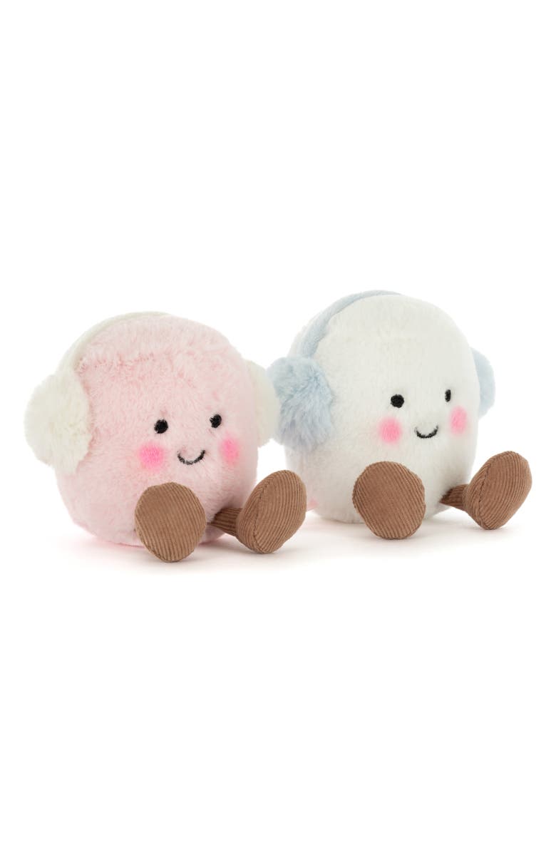 Set of 2 Amuseables Toastie Marshmallow Plush Toys