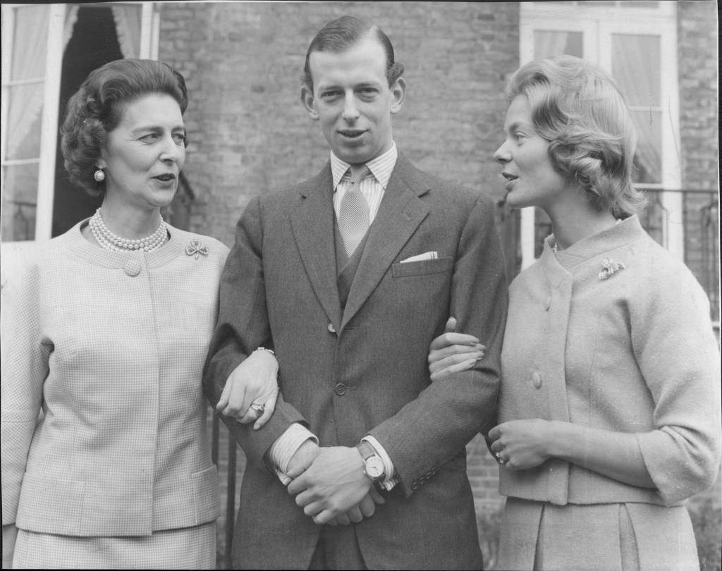 Princess Marina, the Duke of Kent and the Duchess of Kent
