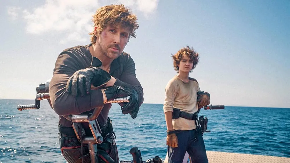 Ryan Gosling and Flynn Gray in Star Wars: Starfighter