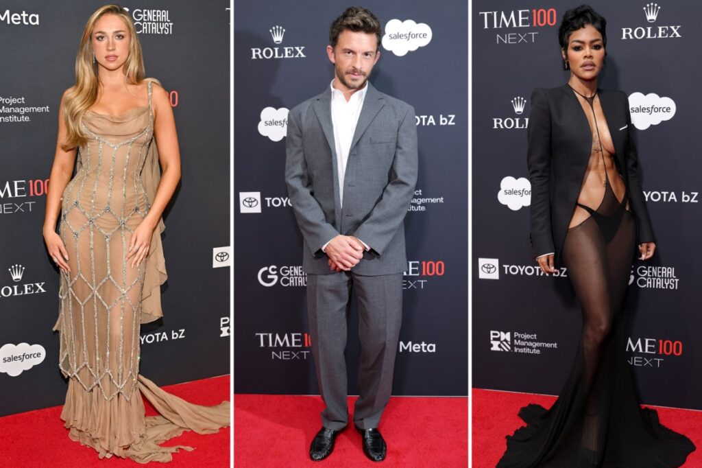 Tate McRae, Jonathan Bailey, Teyana Taylor and more