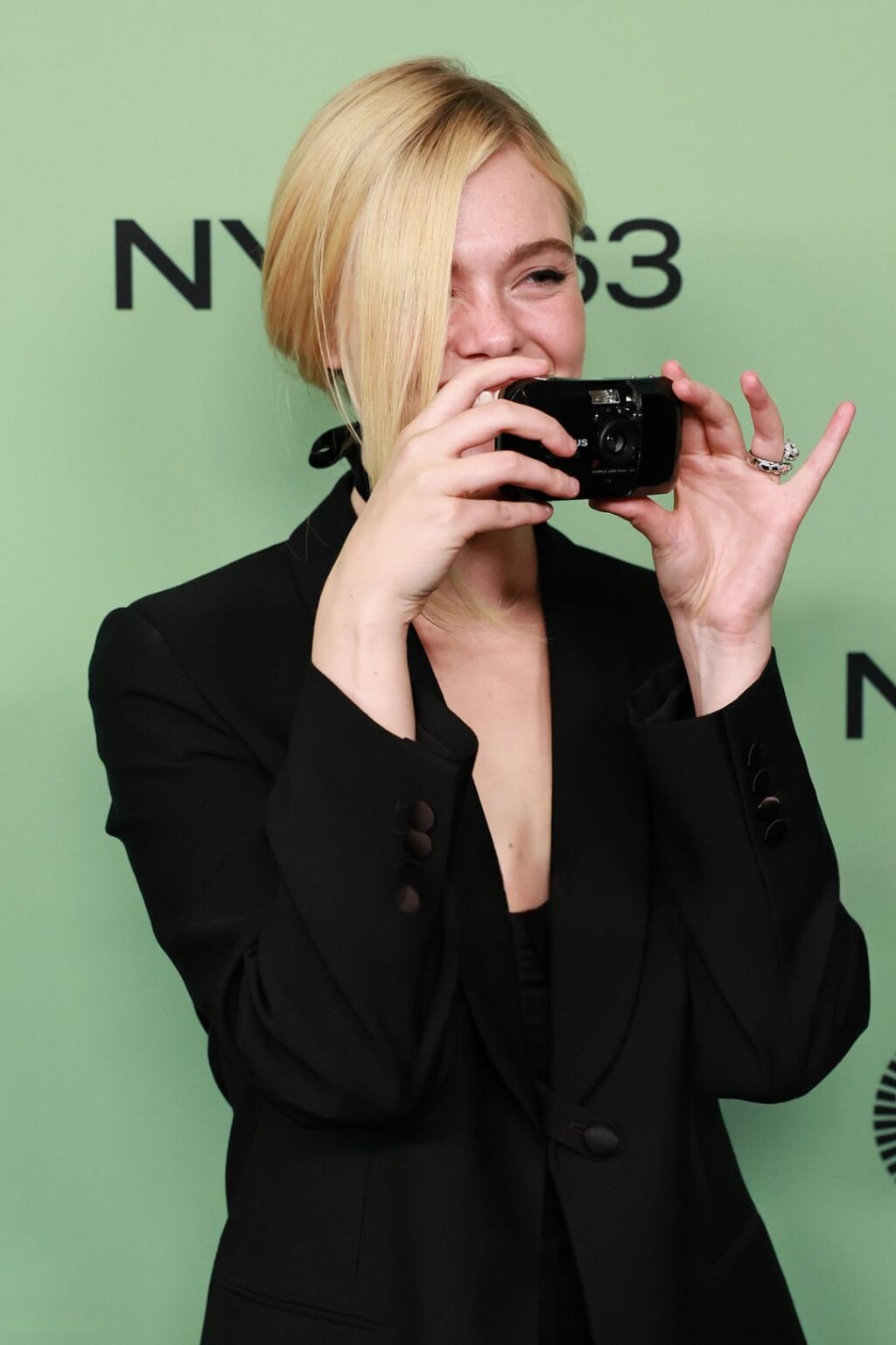 Elle Fanning at the "Sentimental Value" premiere during the 63rd New York Film Festival (30/09/2025)